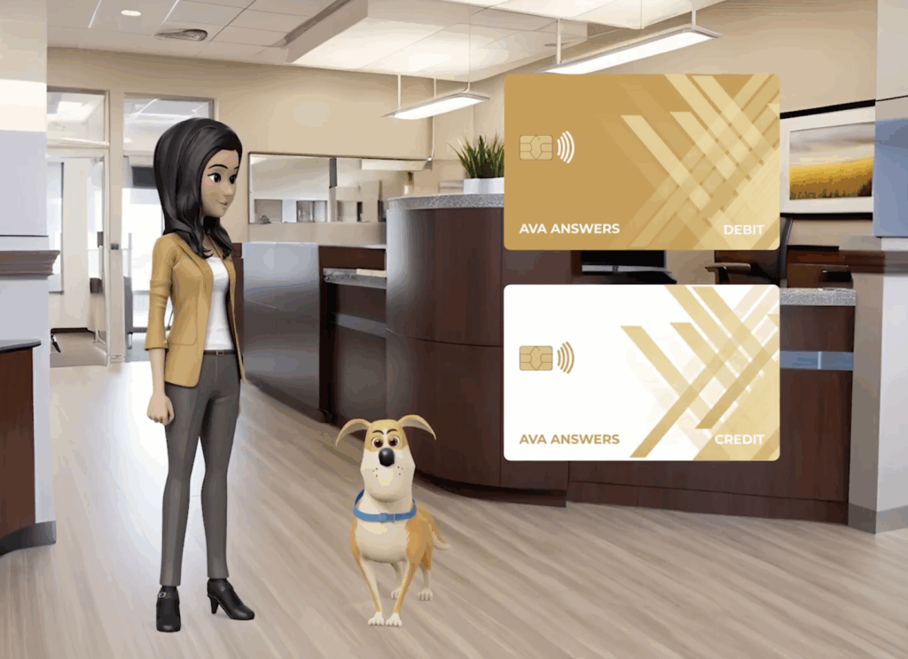 Ava Answers explaining how credit and debit cards work.